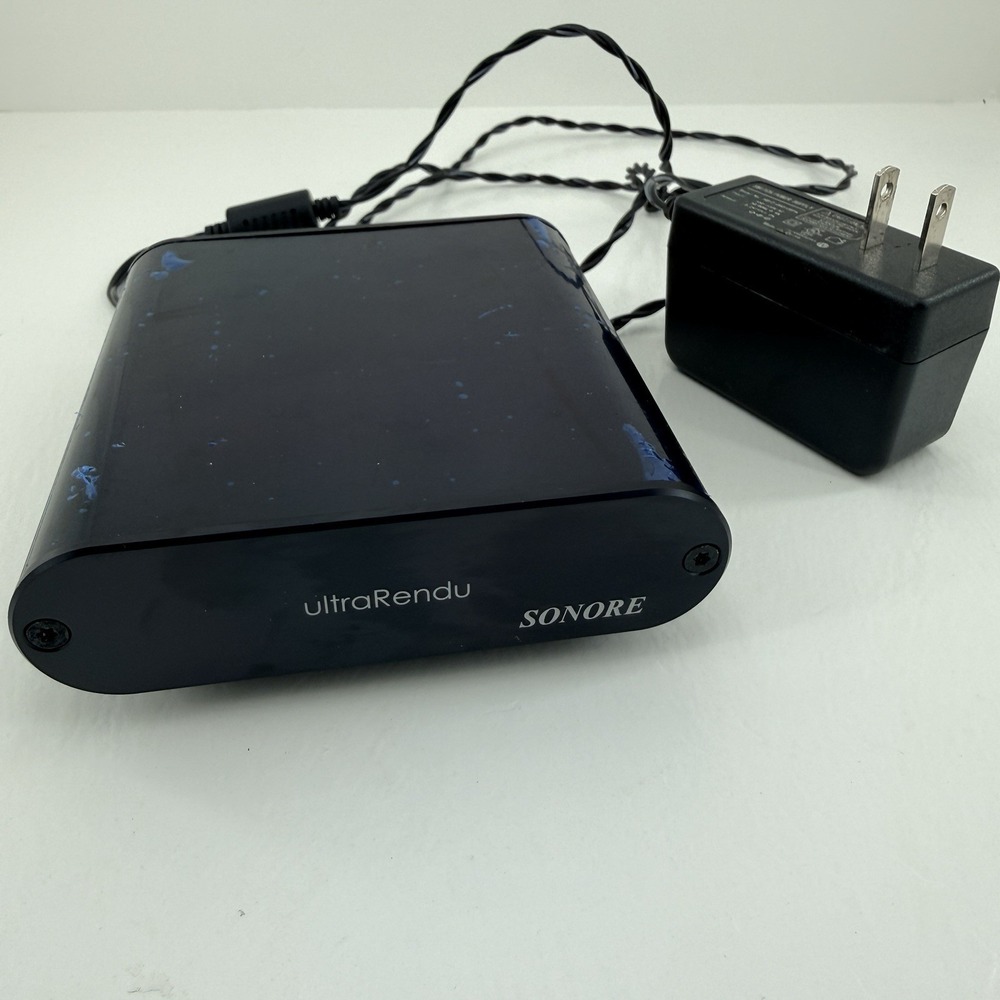 Sonore ultraRendu Network Audio Streamer Sonicorbiter OS 2.9 Tested w/ Power